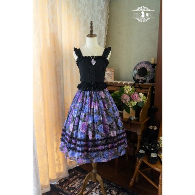 Miss Point Mid Summer Garden Daily Skirt(Reservation/Full Payment Without Shipping)